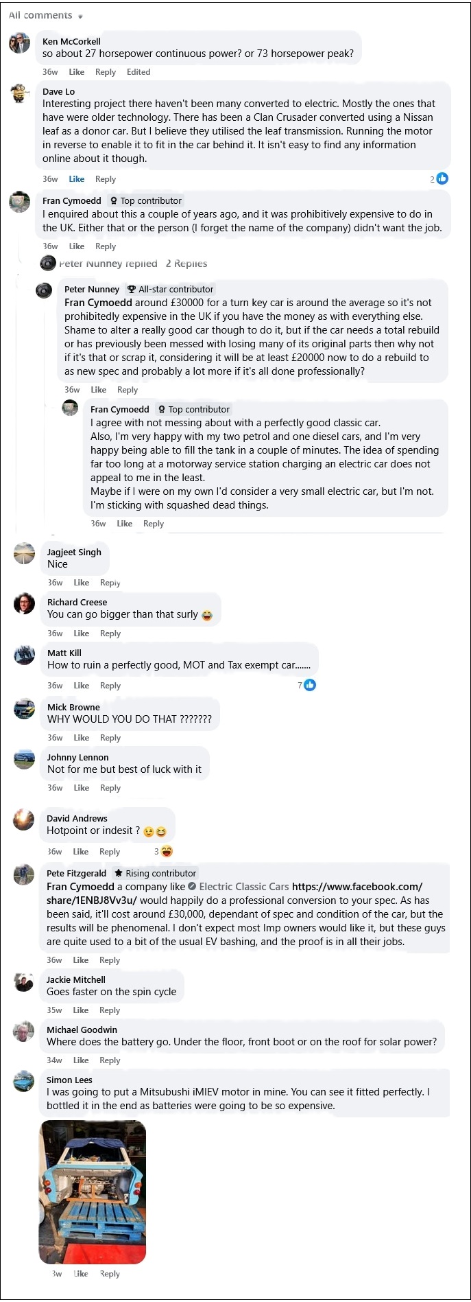 Facebook comments
